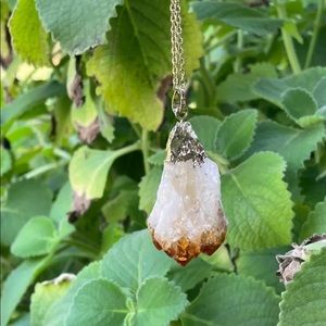 Citrine Quartz Necklace